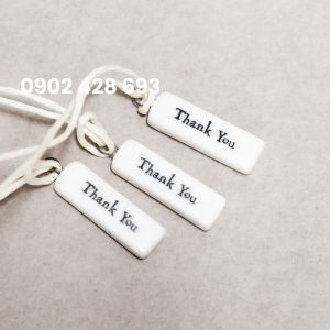 Dây Giấy Cột Tag "Thank You"