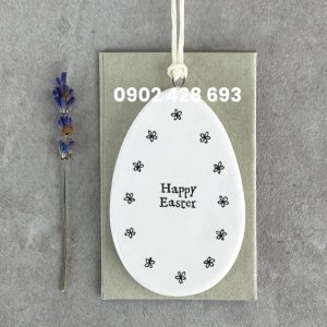 Dây Giấy Cột Thẻ Treo Hình Trứng