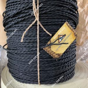 Dây Giấy Se 2 Màu Đen Kích Thước 4mm