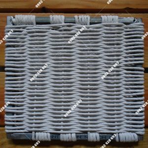 Dây Giấy Se Đơn Màu Trắng 3mm